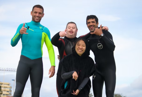 photo de handi-surf